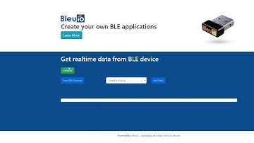 Get realtime data from Bluetooth devices