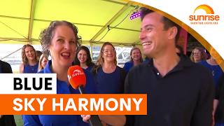 Community choir performs for the Brisbane Festival | Sunrise