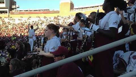 FSU band tomahawk chop