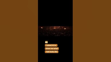 I asked AI to show me what Hell looks like #ai