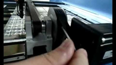 How to tight X axis Leather Belt (Solving X axis Positioning Change)