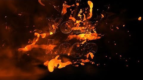 Create a Fire with Water Mix Logo Intro Video - MakeWebVideo.com