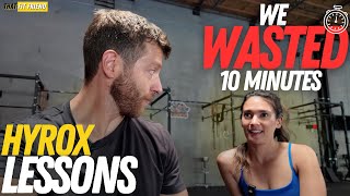 First-Time HYROX tips to improve your time (easy to avoid mistakes!!)