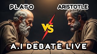 A.I Debate: Plato vs Aristotle (A.I Philosophy)