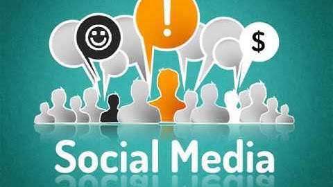 Social Media Infographic for PowerPoint by PoweredTemplate.com