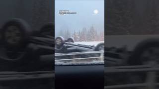 Snow Causes Accidents, Strands Drivers on I-70 in Colorado
