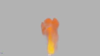 Maya Fluids Test Fire