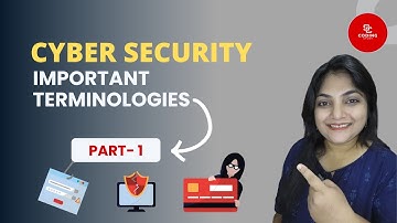 #10 - Cyber Security Important Terminologies | Part-1 @CodingStuntsOfficial