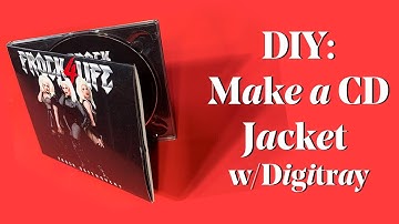 DIY: Maak een CD-hoesje met een plastic digitray-inzetstuk (inclusief sjablonen)