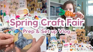 Spring Craft Fair Vlog | Prep, Stock, How it Went