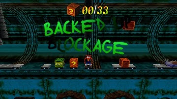 Crash Bandicoot Back in Time CUSTOM LEVEL - Backed Up Blockage
