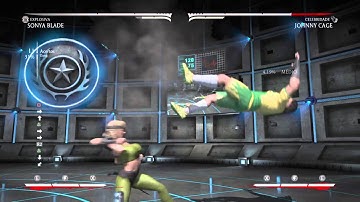 MKX Sonya Blade Demolition 41% Meterless Midscreen With Safe Bomb Reload