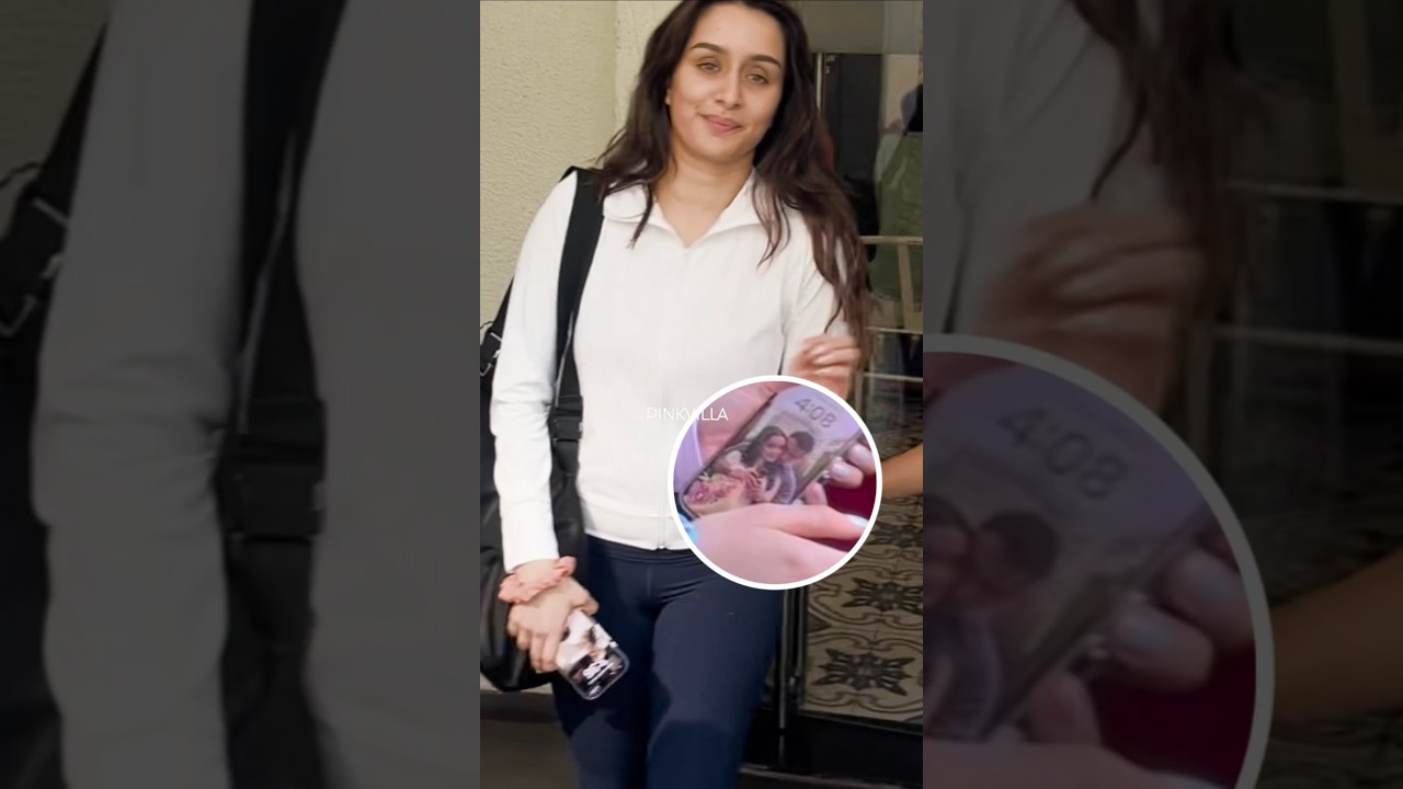 Did You Notice Shraddha Kapoor's CUTE Wallpaper With Rumoured BF Rahul Mody? | #shorts #couple