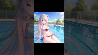 Loli girl wearing bikini at swimming pool Part 2/2 | Free image check comment