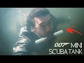 Working 007 Mini Scuba Tank! - Breath Underwater With This Spy Gadget