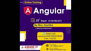 Angular - New Batch | Ashok IT screenshot 4