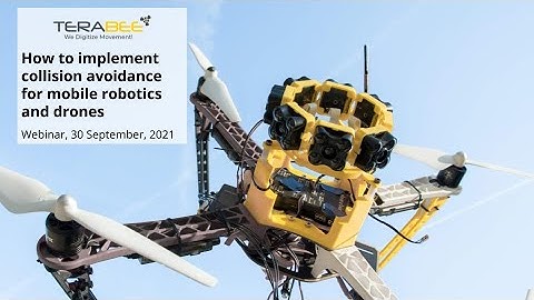 "How to implement collision avoidance for mobile robotics and drones" webinar 30 September, 2021