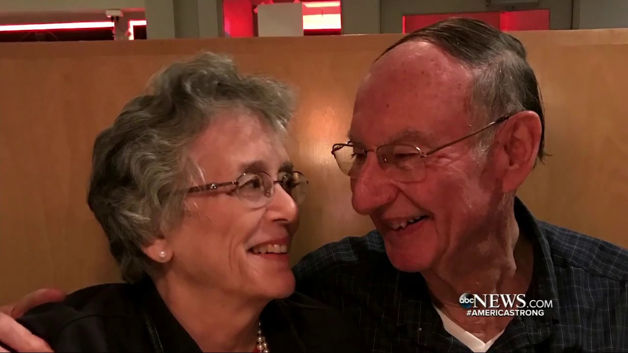 High school sweethearts reunited after more than 60 years