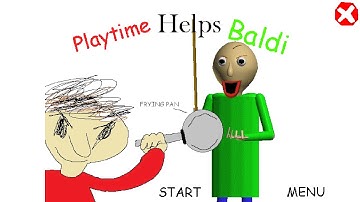 Playtime Helps Baldi l Baldis Basics Mod