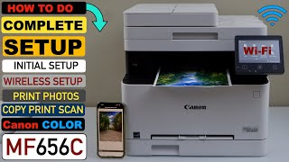 Canon Imageclass MF656Cdw Setup, Wireless Setup, Alignment, Print Color Photos & Scanning Review.