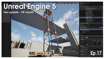 Unreal Engine 5 Horror Game: Dev Update - Lift visuals  Ep.17