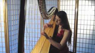 Video thumbnail of "Harold Arlen - Over The Rainbow - Amy Turk, Harp"