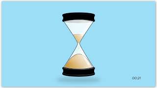 1 MINUTE Simple Hourglass Timer
