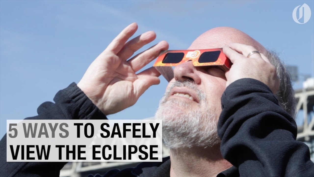 5 ways to safely view the 2017 total solar eclipse - YouTube