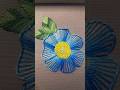 Beginner-Friendly Flower Embroidery | Easy Blanket Stitch #embroidery #trending #shorts