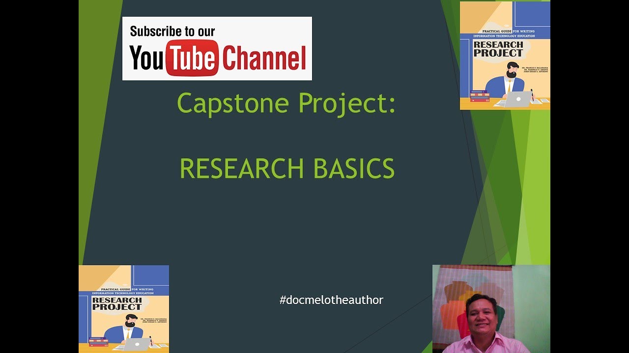 capstone research project module