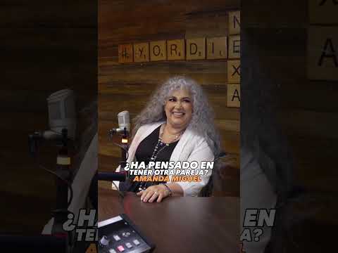 #AmandaMiguel nos acompañó en una plática con #YordiRosado en #ExaFM 📻