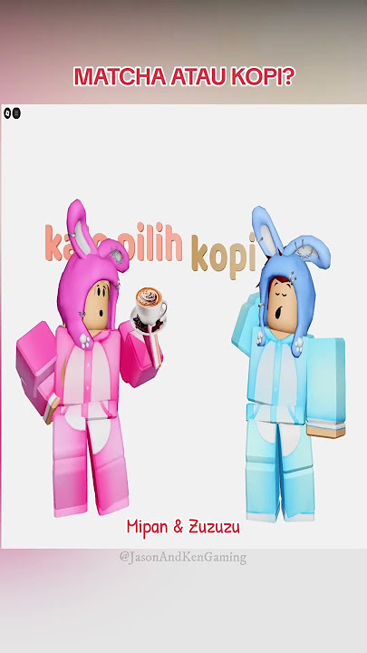 Mipan & Zuzuzu | Suka Matcha atau Kopi? #mipan #zuzuzu #mipanzuzuzu