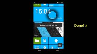 How to make your Android phone look like Windows 8! screenshot 4