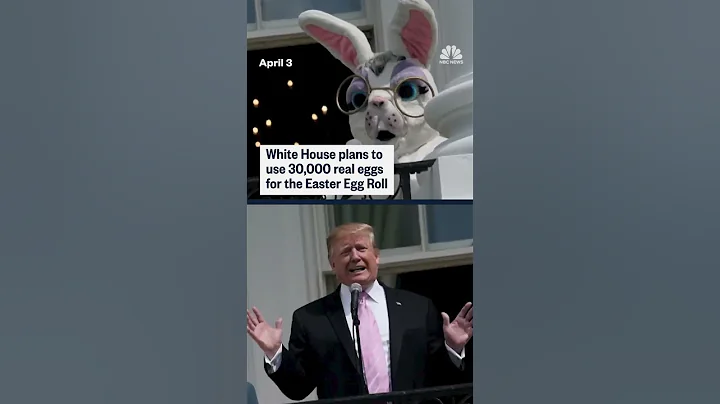 White house plans to use 30,000 real eggs for the Easter Egg Roll