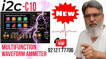 i2C C10 Multifunctional Waveform Ammeter 2-ways 4-channel full Protocol Super Fast Charging
