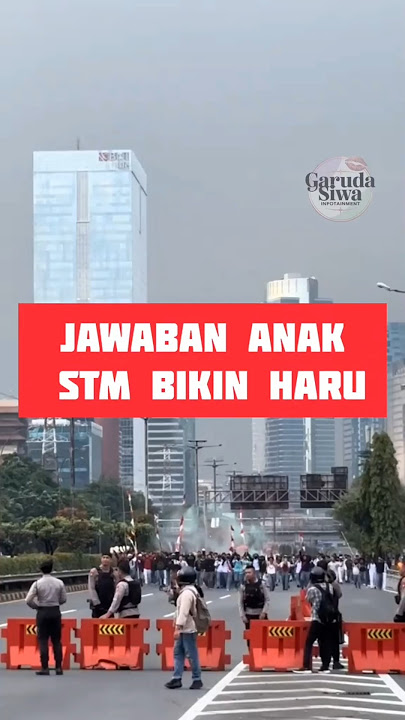 Anak STM Ikut Demo, Jawabannya Bikin Haru!