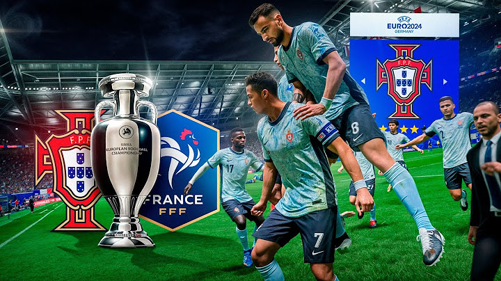FINAL DA EUROCOPA, PORTUGAL vs FRANÇA, O ADEUS DE CRISTIANO RONALDO | EA FC 24 UEFA EURO 2024