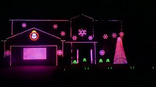 2021 Christmas Light Show: Zero - Imagine Dragons (from Ralph Breaks the Internet)