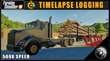 Timelapse Logging #10 | Grizzly Mountain | Farming Simulator 2019