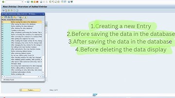 how to create tmg events | data dictionary in sap | table maintenance generator