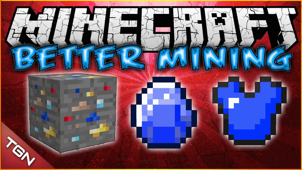 мод better mining для minecraft 1 9скачать бесплатно #3