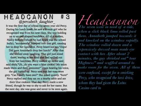 Percy Jackson Headcanons (Part 3) - YouTube.