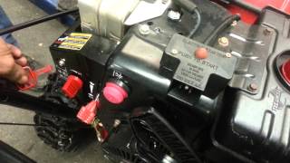 Start yout Tecumseh snow engine