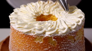 ORANGE CHIFFON CAKE easy recipe