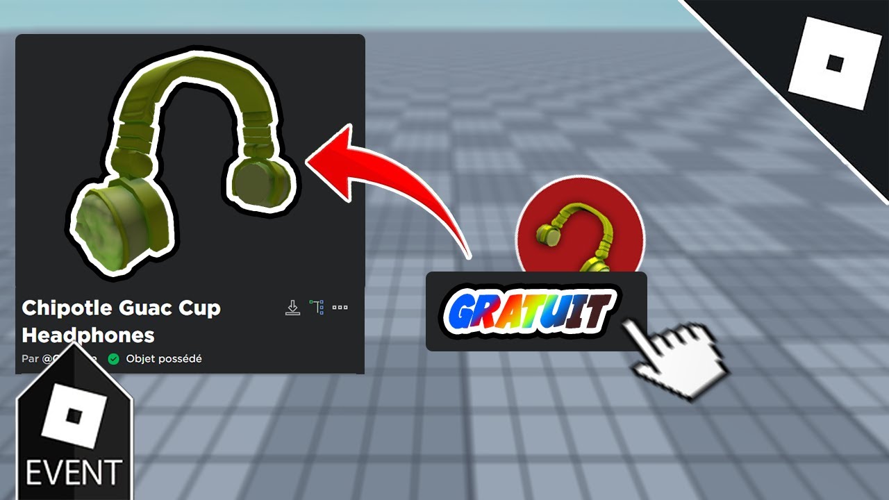 [Objet Gratuit récupérer Chipotle Guac Cup Headphones sur