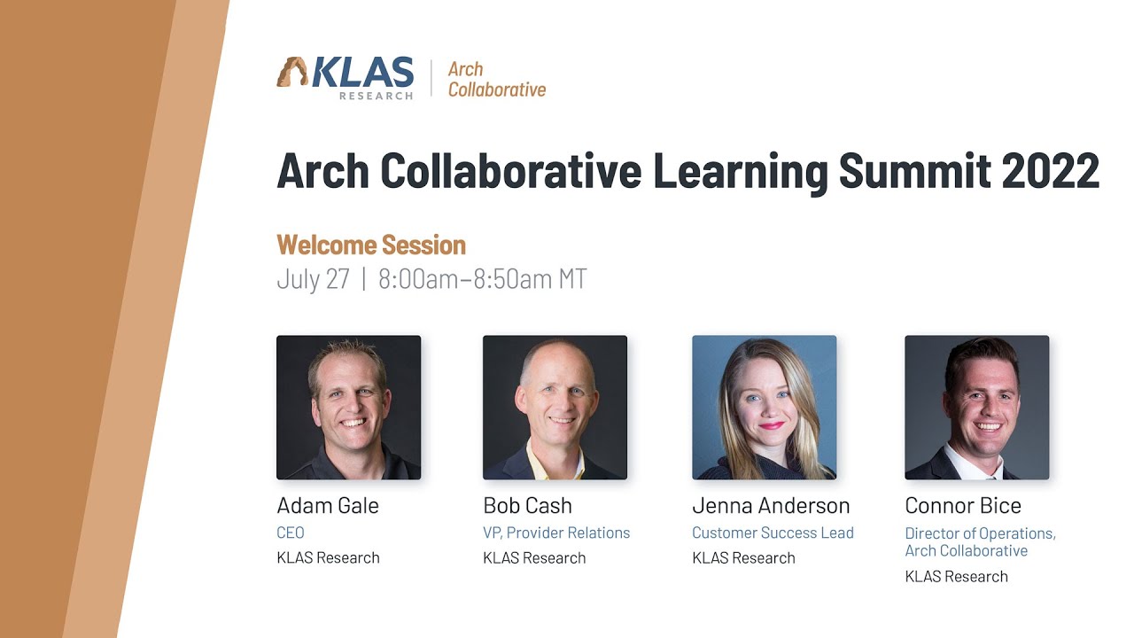 Arch Collaborative Learning Summit 2022 YouTube