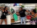 Starting fights with random girls in public prank part 2 