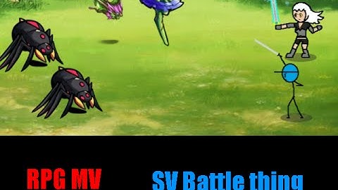 RPG Maker MV Action Sequence battle thing
