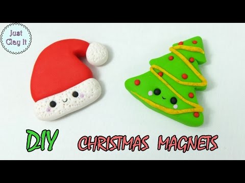 Video: Wie Man DIY Weihnachtsmagnete Macht