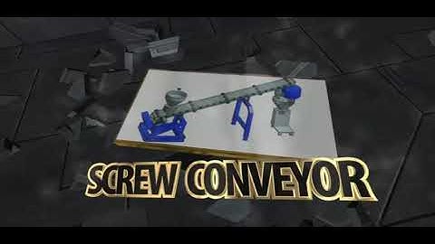 Dynamic Simulation Screw Conveyor - Autodesk Inventor